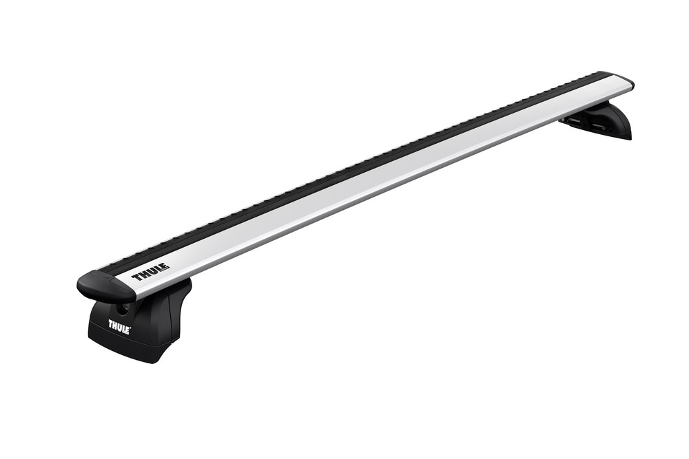 גגון לרכב 753  THULE flush Rails קורות wing bar אפור  - סט מלא
